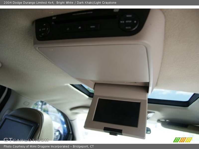 Bright White / Dark Khaki/Light Graystone 2004 Dodge Durango Limited 4x4