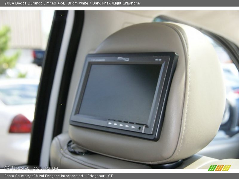 Bright White / Dark Khaki/Light Graystone 2004 Dodge Durango Limited 4x4
