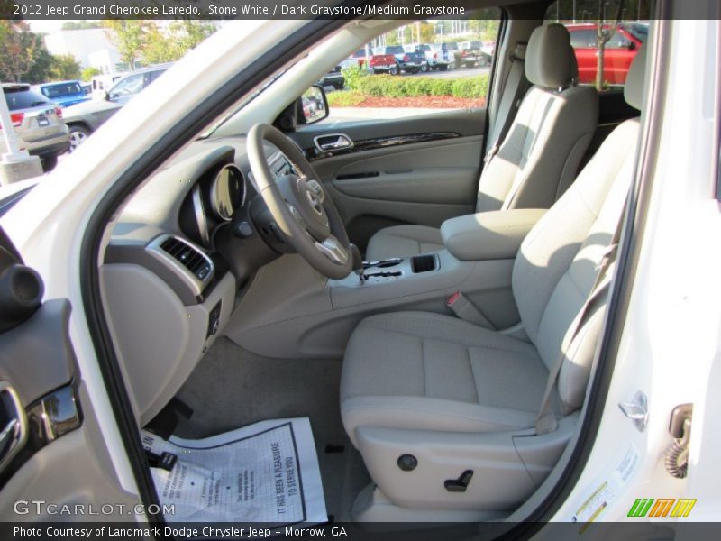  2012 Grand Cherokee Laredo Dark Graystone/Medium Graystone Interior