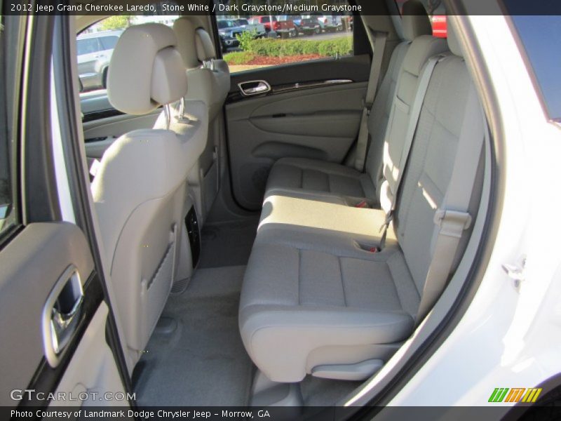 Stone White / Dark Graystone/Medium Graystone 2012 Jeep Grand Cherokee Laredo