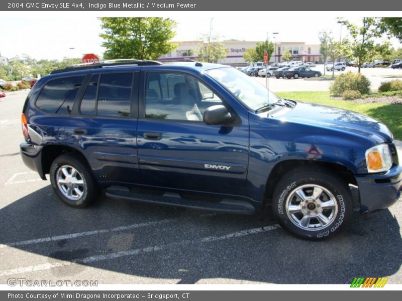Indigo Blue Metallic / Medium Pewter 2004 GMC Envoy SLE 4x4