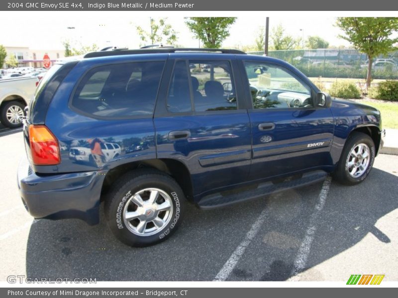 Indigo Blue Metallic / Medium Pewter 2004 GMC Envoy SLE 4x4