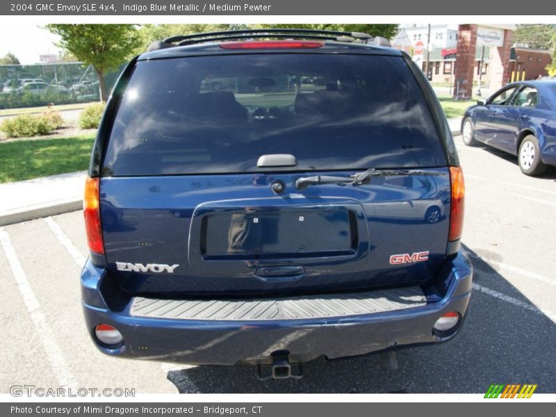 Indigo Blue Metallic / Medium Pewter 2004 GMC Envoy SLE 4x4