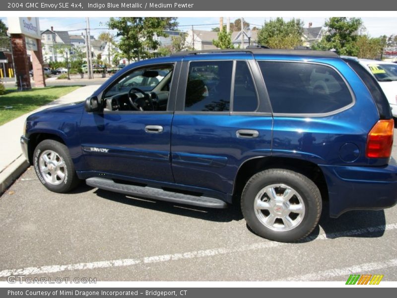 Indigo Blue Metallic / Medium Pewter 2004 GMC Envoy SLE 4x4