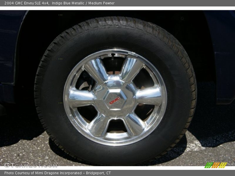 Indigo Blue Metallic / Medium Pewter 2004 GMC Envoy SLE 4x4