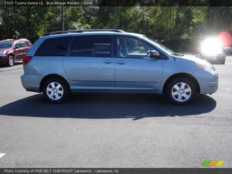 Blue Mirage Metallic / Stone 2005 Toyota Sienna LE