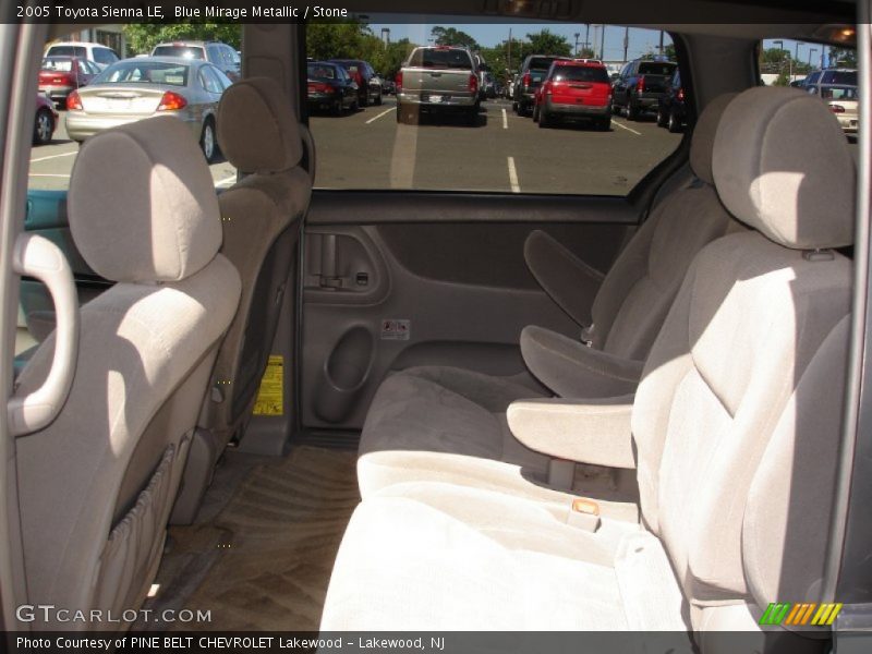 Blue Mirage Metallic / Stone 2005 Toyota Sienna LE