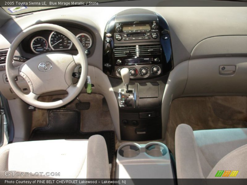 Blue Mirage Metallic / Stone 2005 Toyota Sienna LE