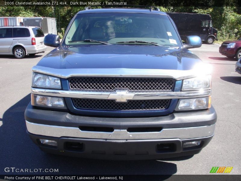 Dark Blue Metallic / Tan/Neutral 2006 Chevrolet Avalanche Z71 4x4