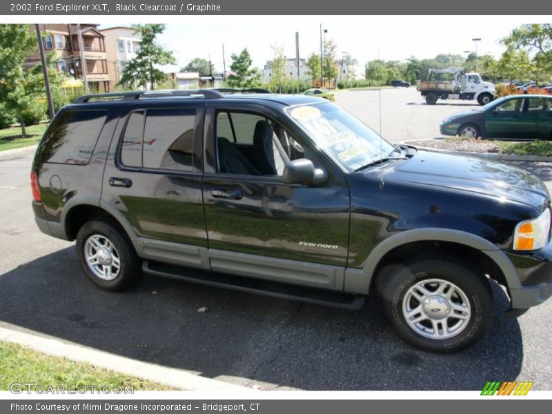 Black Clearcoat / Graphite 2002 Ford Explorer XLT
