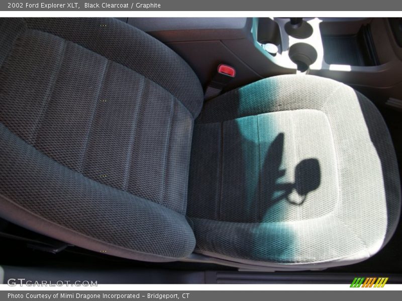 Black Clearcoat / Graphite 2002 Ford Explorer XLT