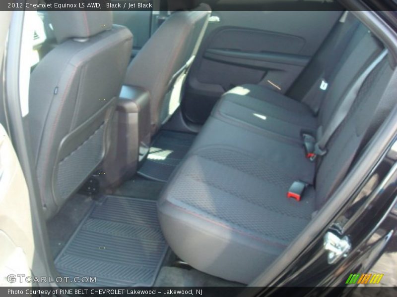 Black / Jet Black 2012 Chevrolet Equinox LS AWD