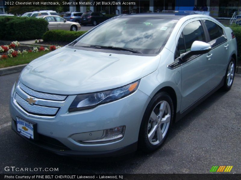 Silver Ice Metallic / Jet Black/Dark Accents 2012 Chevrolet Volt Hatchback
