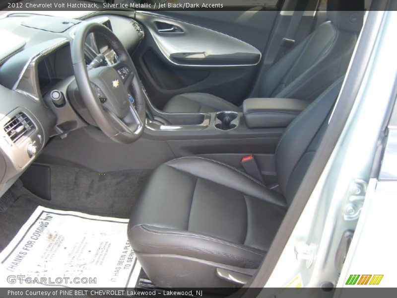 Silver Ice Metallic / Jet Black/Dark Accents 2012 Chevrolet Volt Hatchback
