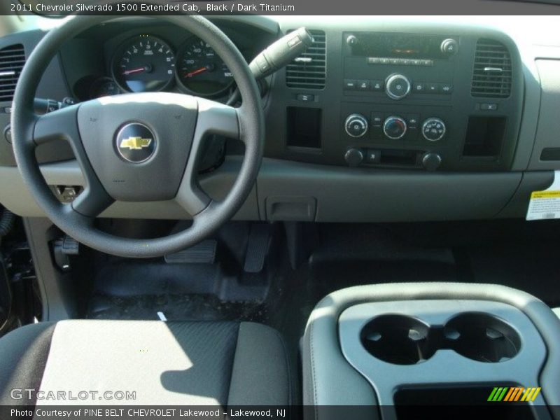 Dashboard of 2011 Silverado 1500 Extended Cab