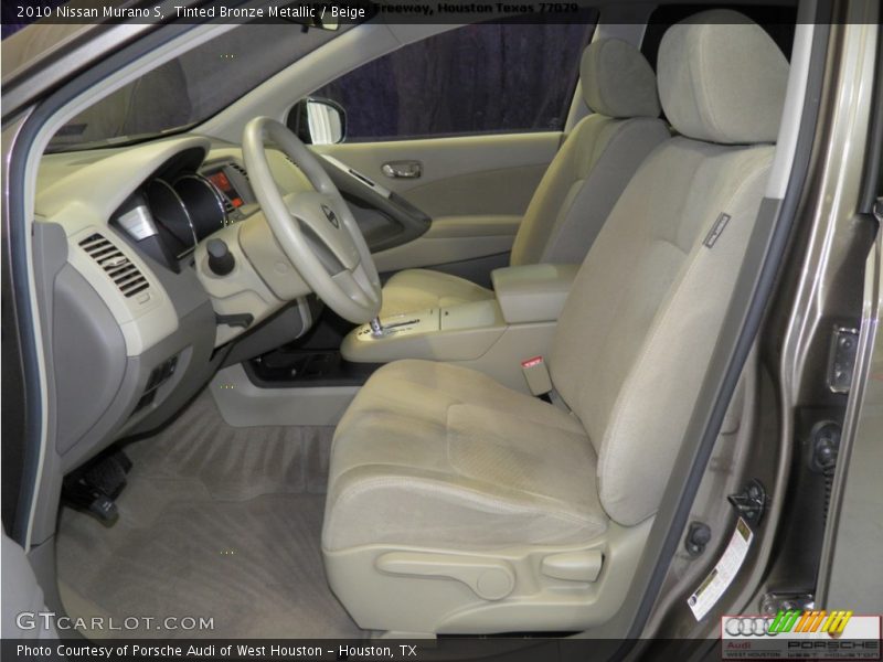Tinted Bronze Metallic / Beige 2010 Nissan Murano S