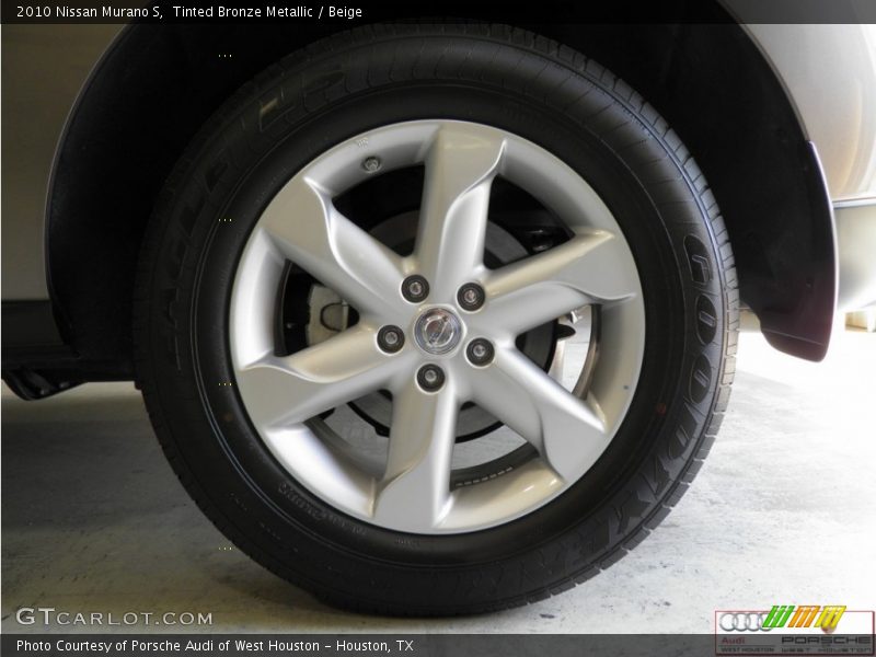 Tinted Bronze Metallic / Beige 2010 Nissan Murano S