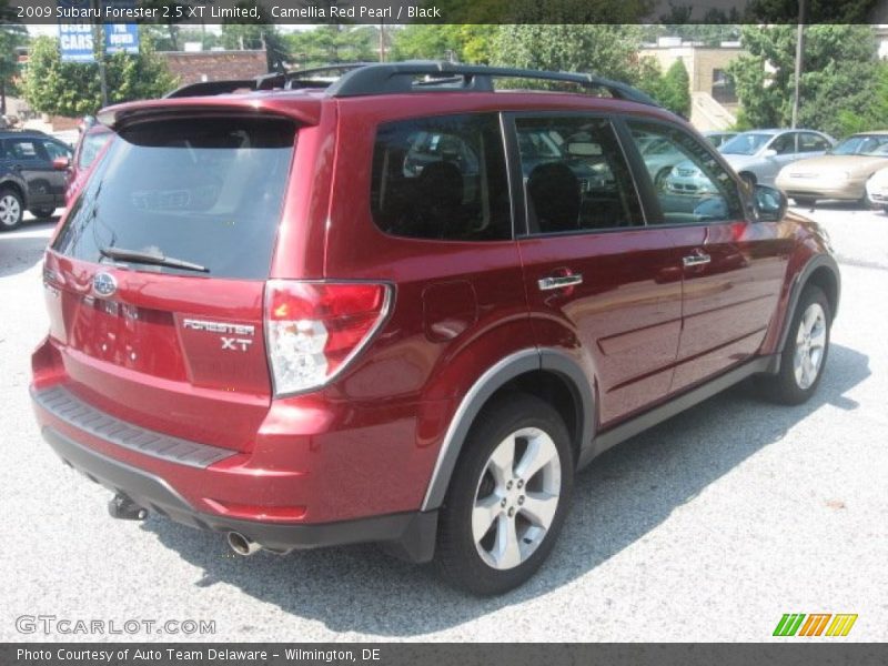 Camellia Red Pearl / Black 2009 Subaru Forester 2.5 XT Limited