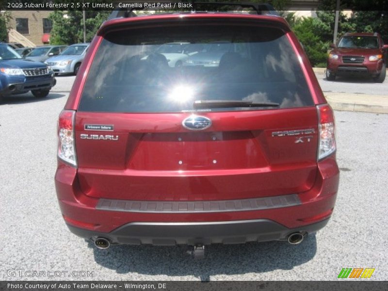 Camellia Red Pearl / Black 2009 Subaru Forester 2.5 XT Limited