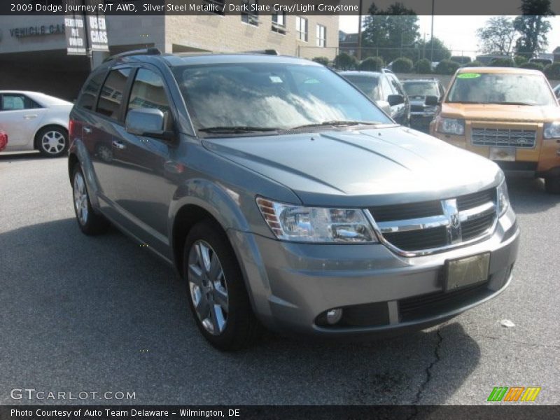 Silver Steel Metallic / Dark Slate Gray/Light Graystone 2009 Dodge Journey R/T AWD