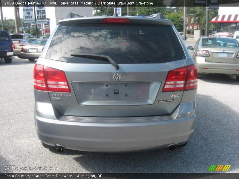 Silver Steel Metallic / Dark Slate Gray/Light Graystone 2009 Dodge Journey R/T AWD