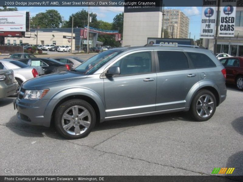 Silver Steel Metallic / Dark Slate Gray/Light Graystone 2009 Dodge Journey R/T AWD