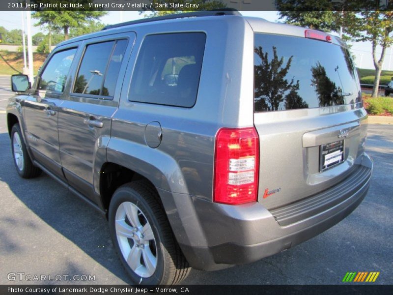 Mineral Gray Metallic / Dark Slate Gray 2011 Jeep Patriot Latitude