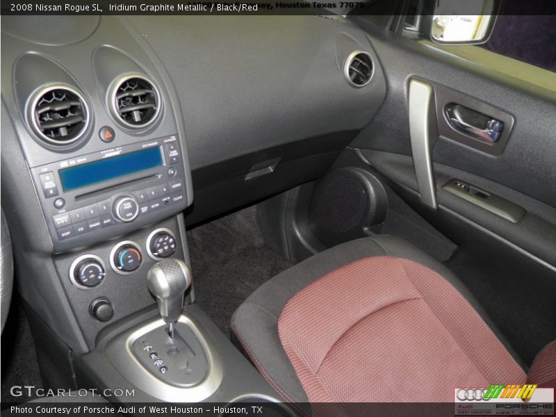 Iridium Graphite Metallic / Black/Red 2008 Nissan Rogue SL