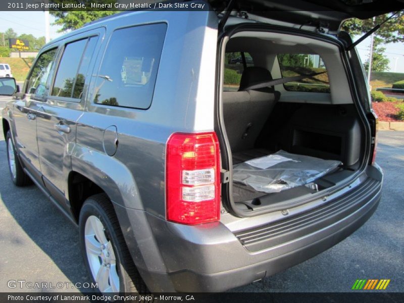 Mineral Gray Metallic / Dark Slate Gray 2011 Jeep Patriot Latitude