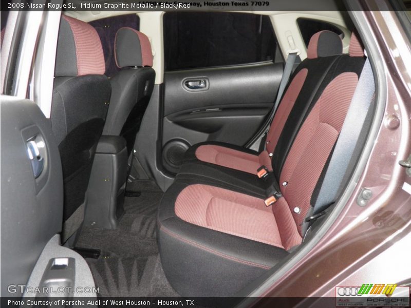 Iridium Graphite Metallic / Black/Red 2008 Nissan Rogue SL