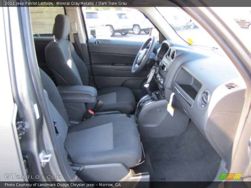 Mineral Gray Metallic / Dark Slate Gray 2011 Jeep Patriot Latitude