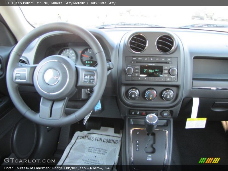 Mineral Gray Metallic / Dark Slate Gray 2011 Jeep Patriot Latitude