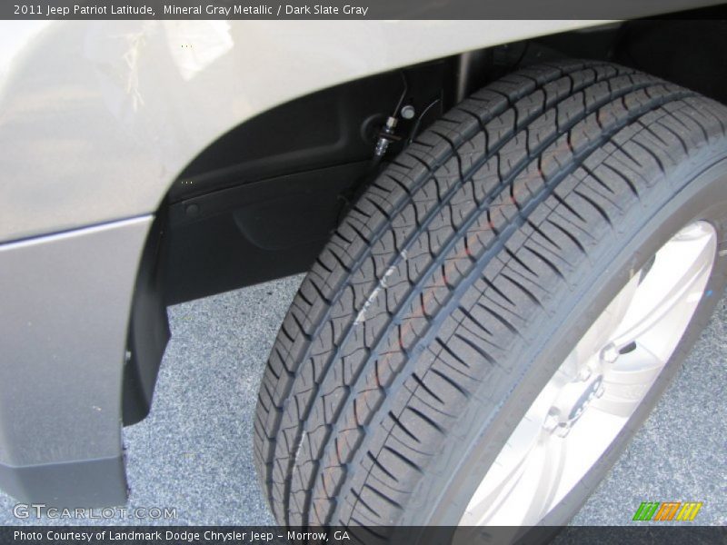 Mineral Gray Metallic / Dark Slate Gray 2011 Jeep Patriot Latitude