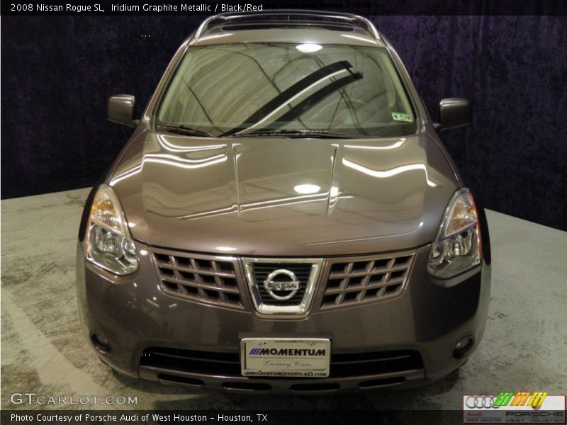 Iridium Graphite Metallic / Black/Red 2008 Nissan Rogue SL