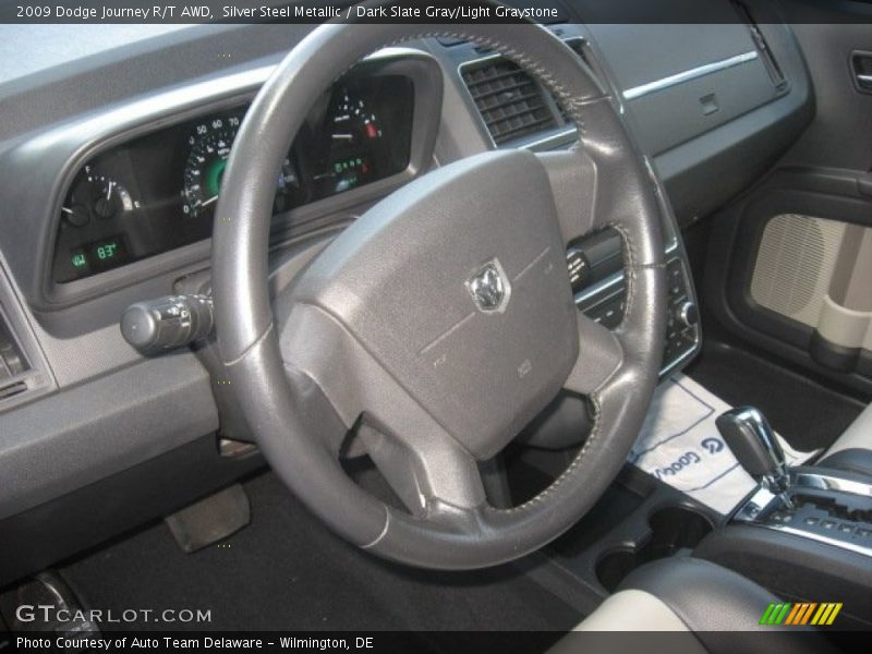 Silver Steel Metallic / Dark Slate Gray/Light Graystone 2009 Dodge Journey R/T AWD