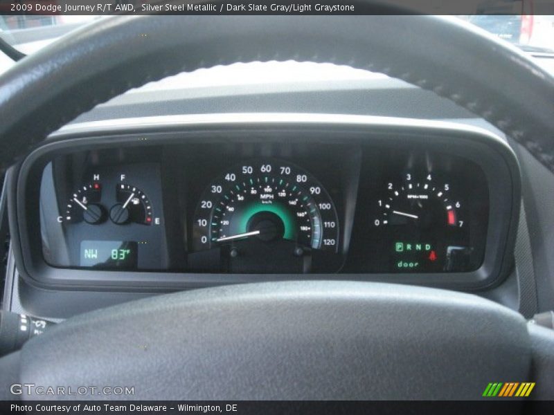 Silver Steel Metallic / Dark Slate Gray/Light Graystone 2009 Dodge Journey R/T AWD
