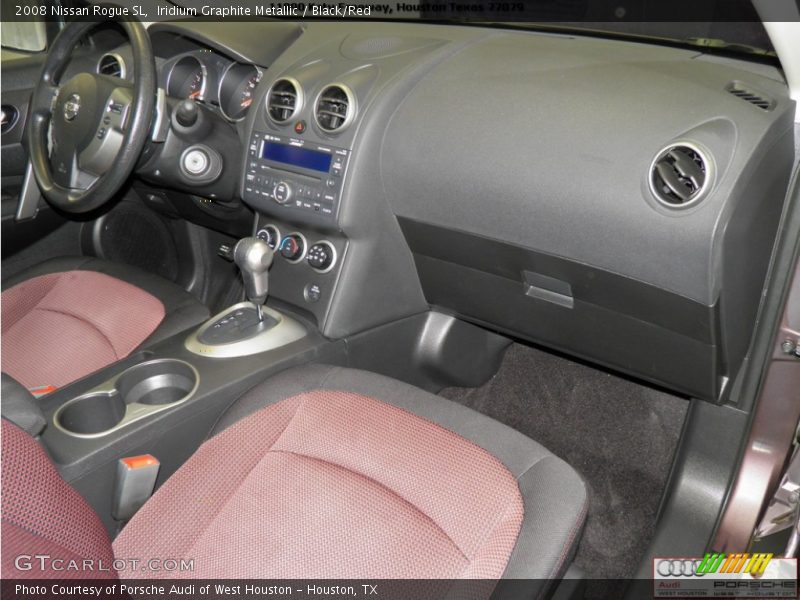 Iridium Graphite Metallic / Black/Red 2008 Nissan Rogue SL