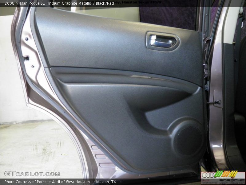 Iridium Graphite Metallic / Black/Red 2008 Nissan Rogue SL