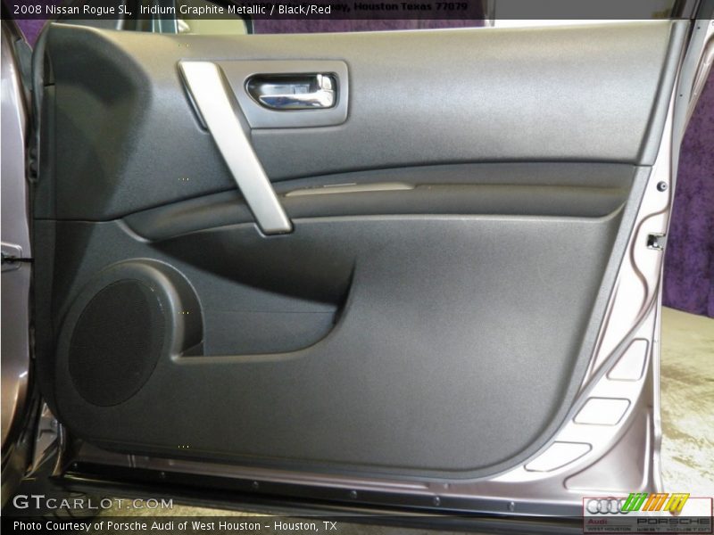 Iridium Graphite Metallic / Black/Red 2008 Nissan Rogue SL