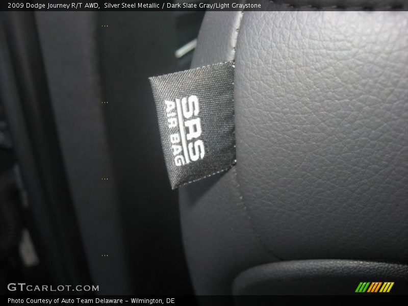Silver Steel Metallic / Dark Slate Gray/Light Graystone 2009 Dodge Journey R/T AWD