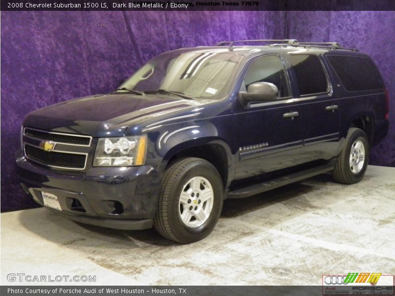 Dark Blue Metallic / Ebony 2008 Chevrolet Suburban 1500 LS