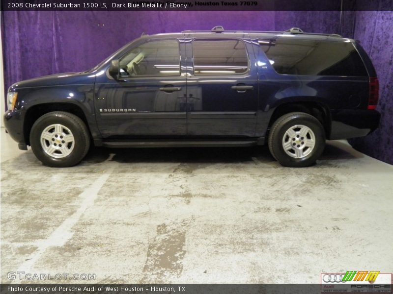 Dark Blue Metallic / Ebony 2008 Chevrolet Suburban 1500 LS