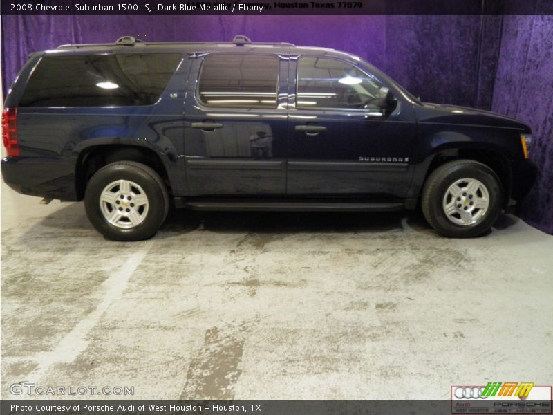 Dark Blue Metallic / Ebony 2008 Chevrolet Suburban 1500 LS