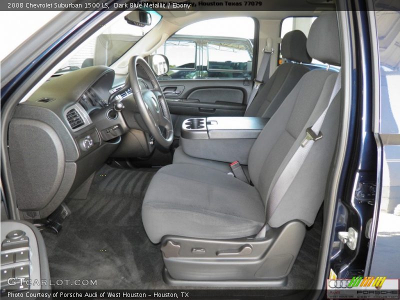 Dark Blue Metallic / Ebony 2008 Chevrolet Suburban 1500 LS