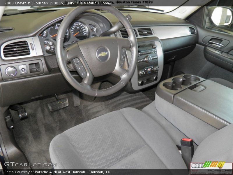 Dark Blue Metallic / Ebony 2008 Chevrolet Suburban 1500 LS