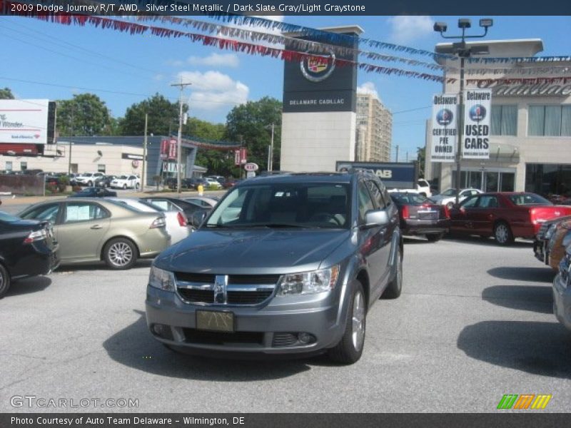 Silver Steel Metallic / Dark Slate Gray/Light Graystone 2009 Dodge Journey R/T AWD