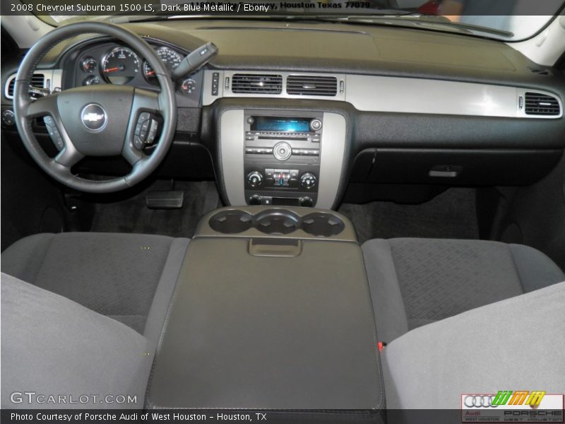Dark Blue Metallic / Ebony 2008 Chevrolet Suburban 1500 LS