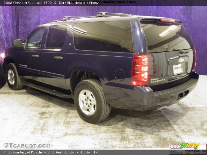 Dark Blue Metallic / Ebony 2008 Chevrolet Suburban 1500 LS