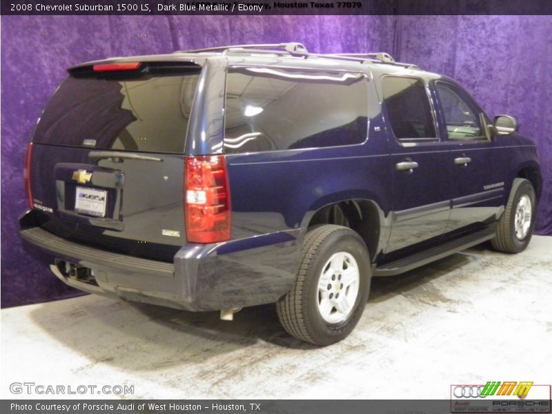 Dark Blue Metallic / Ebony 2008 Chevrolet Suburban 1500 LS