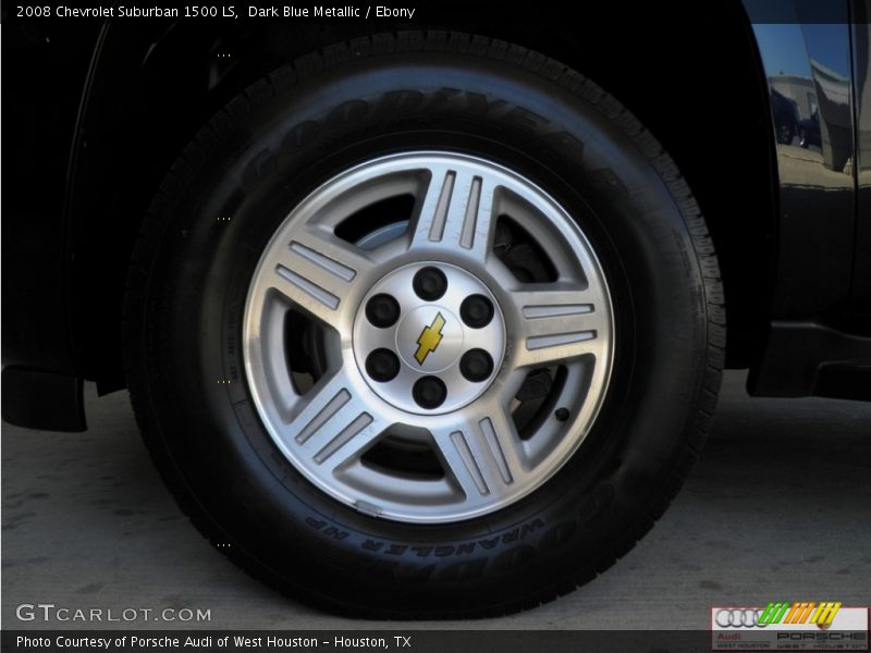 Dark Blue Metallic / Ebony 2008 Chevrolet Suburban 1500 LS